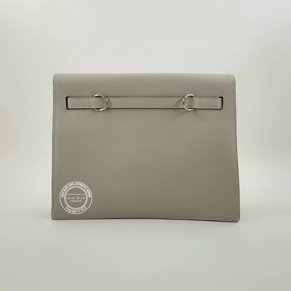 Hermès Kelly Danse Gris Perle Evercolor PHW