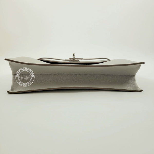 Hermès Kelly Danse Gris Perle Evercolor PHW