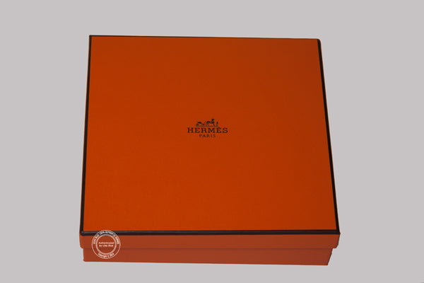 Hermès Brown and Black Leather Belt. Gold