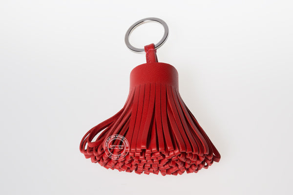 Hermès Carmen Key Ring. Rouge