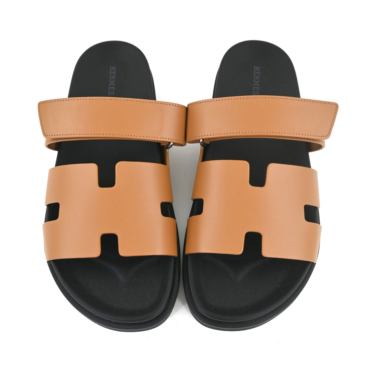 Hermès Chypre Sandals Natural Tan