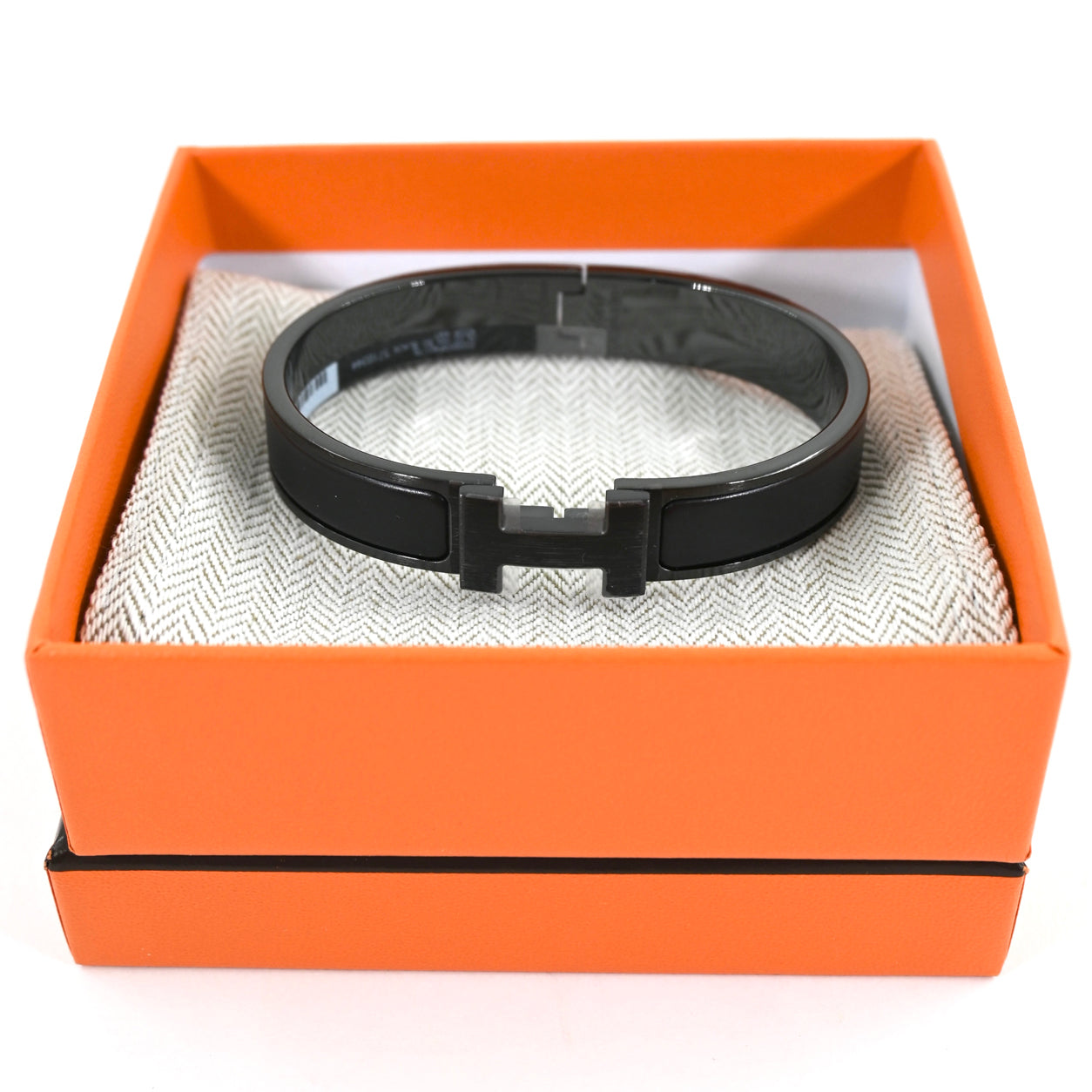 Hermès Clic H Bracelet So Black