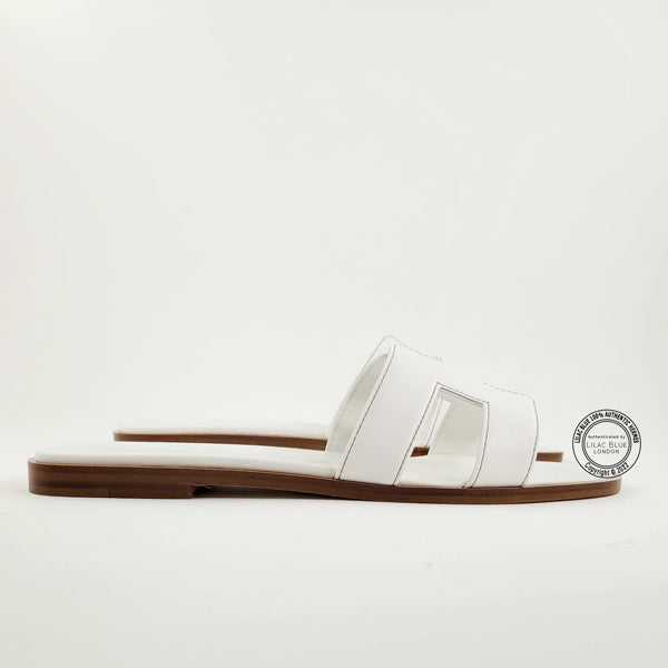 Hermès Oran Sandals White