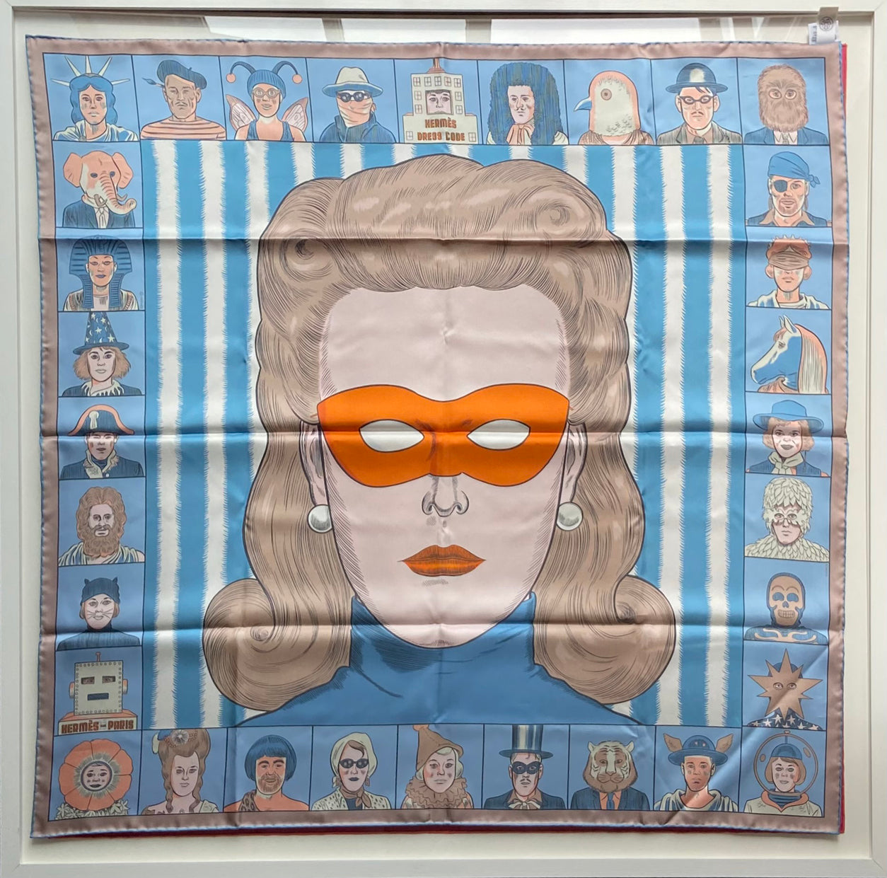 Hermès Scarf Dress Code. Multicolour
