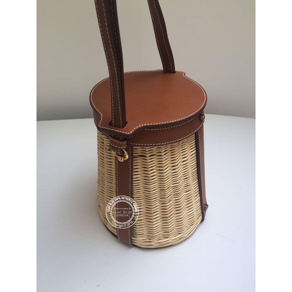 Hermès Farming Picnic Osier. Wicker & Barenia Leather