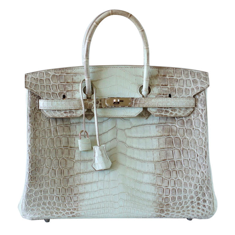 Hermès Birkin 35cm Himalaya Matte Croc PHW