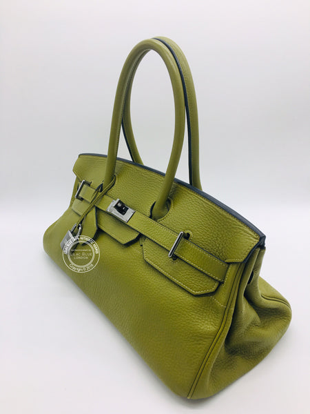 Hermès Birkin 42cm Vert Chartreuse JPG Shoulder Clemence RHW - Preloved