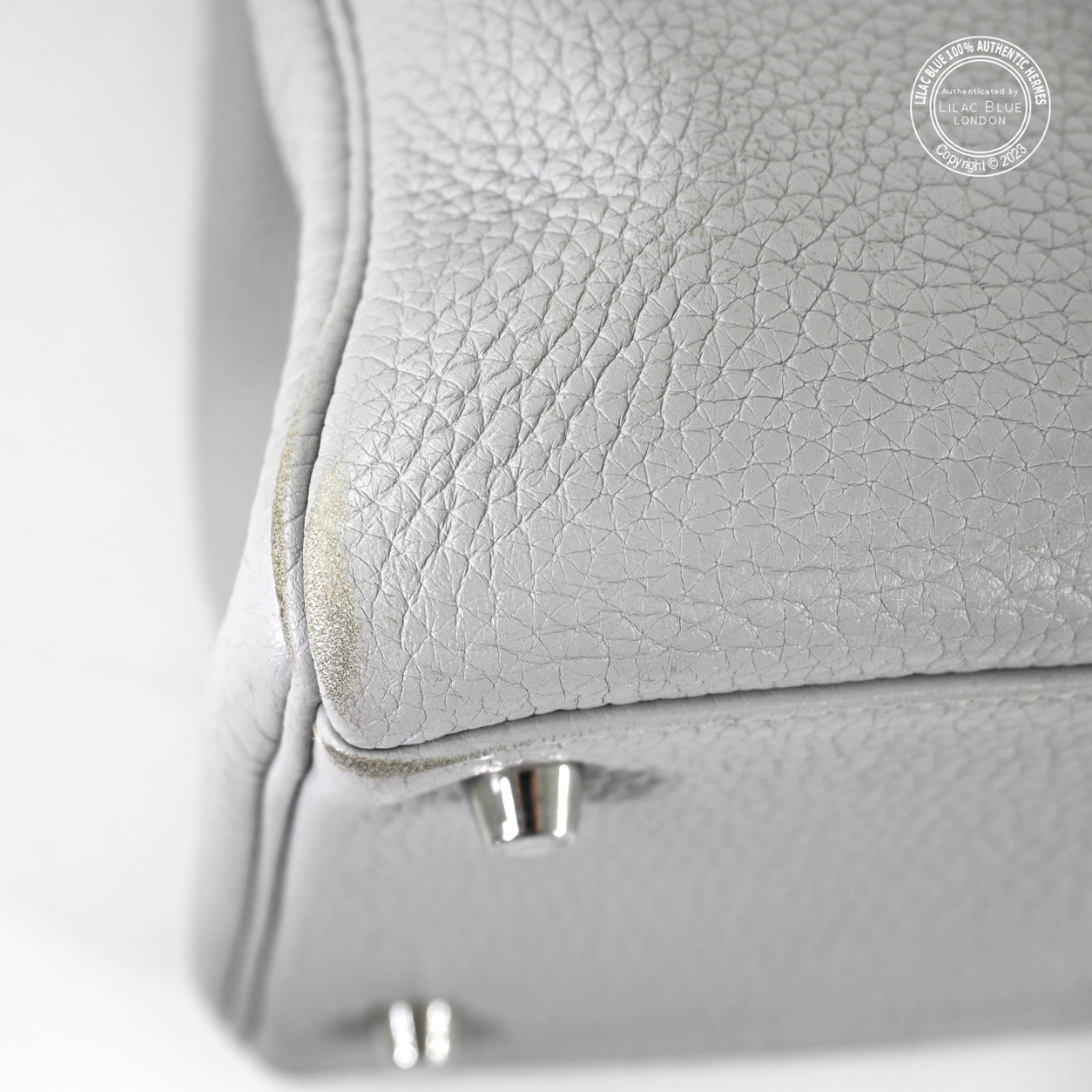 Hermes Kelly 40cm Gris Tourterelle Togo PHW - Preloved