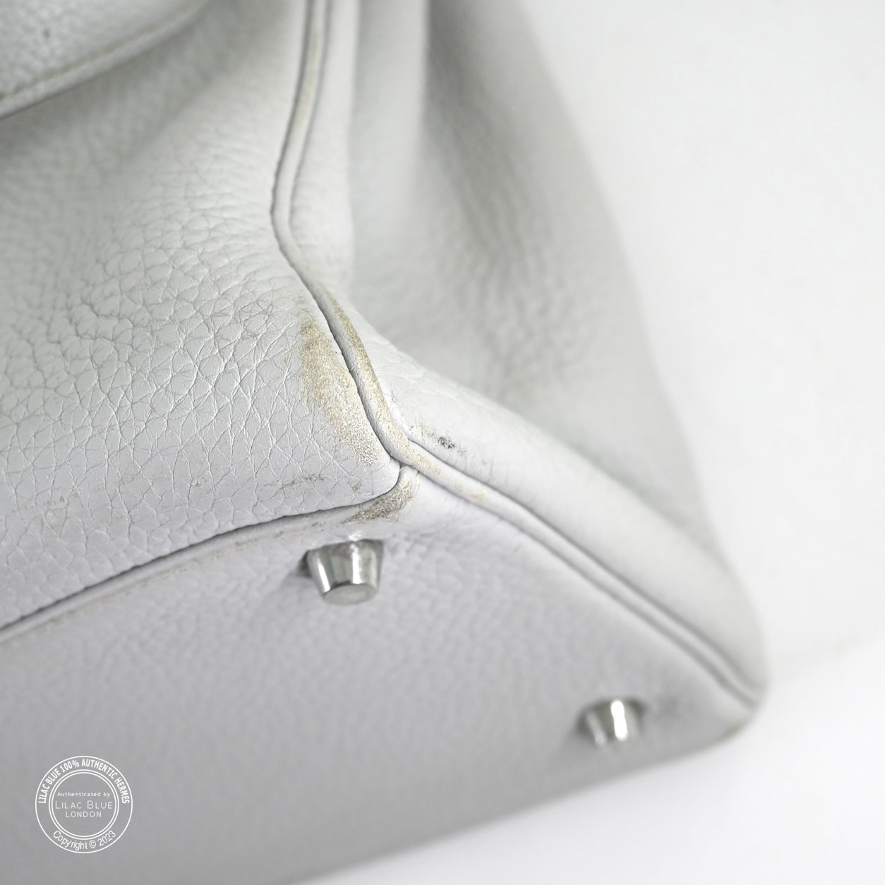 Hermes Kelly 40cm Gris Tourterelle Togo PHW - Preloved