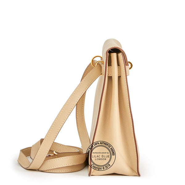 Hermès Kelly Danse Parchemin Swift GHW - Preloved