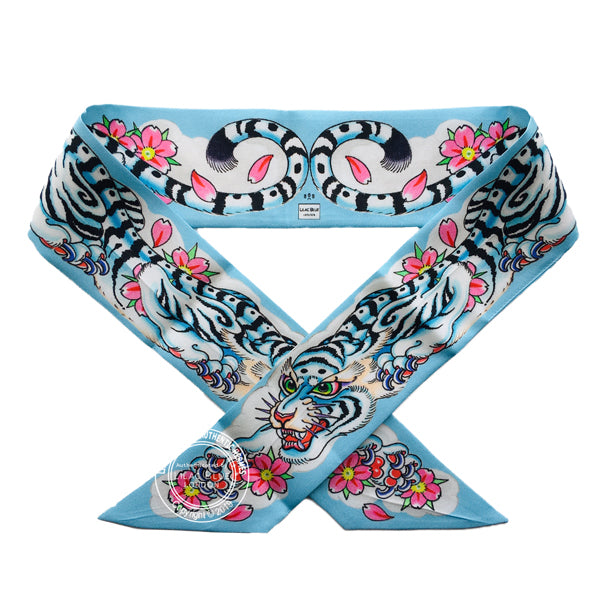 Lilac Blue Dragon Tiger Twilly - Light Blue