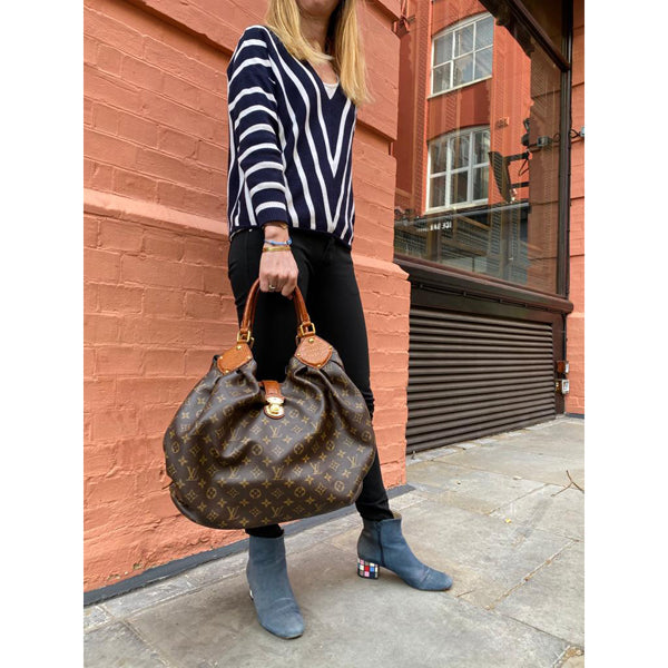 Louis Vuitton Mahina Limited Edition Monogram Canvas & Alligator GHW - Preloved