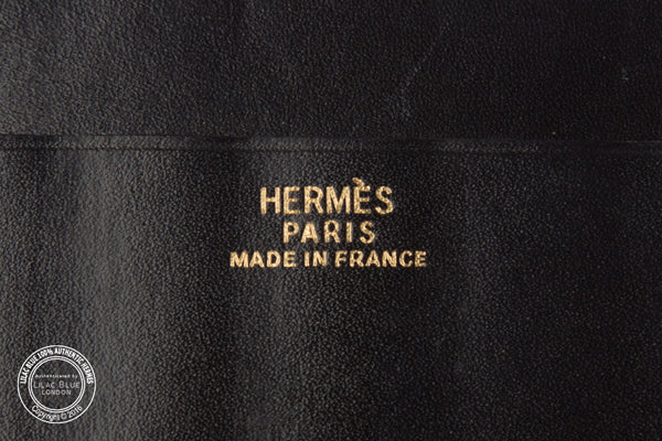 Hermès Black Men's Wallet - Preloved