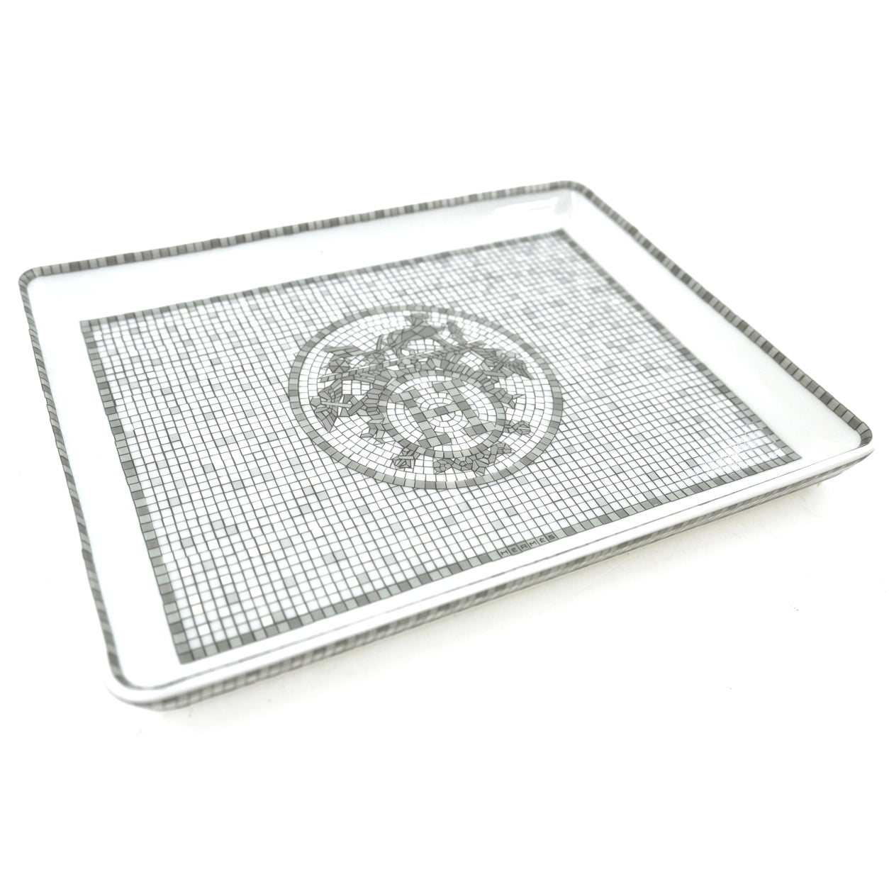 Hermès Mosaique au 24 Tray Gold/Silver