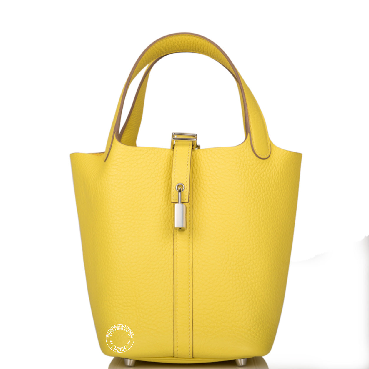 Hermès Picotin 18cm Lime Clemence PHW