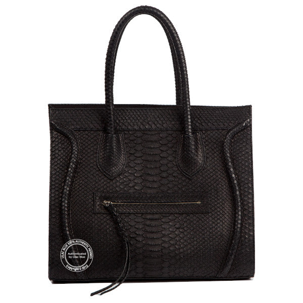 Black Python Bag