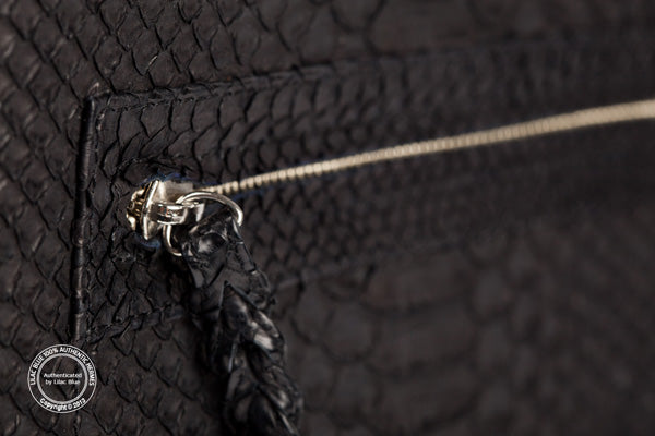 Black Python Bag