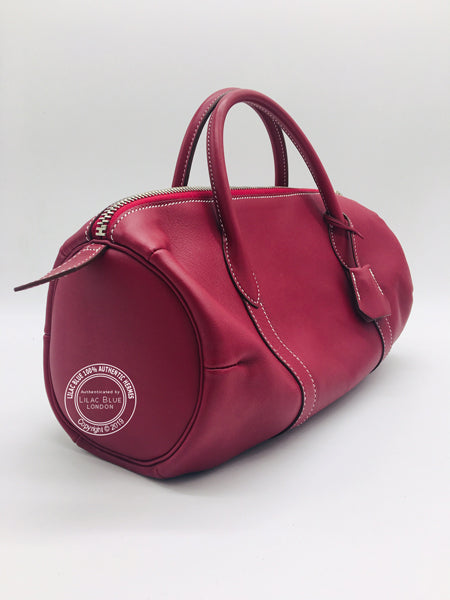 Hermès Micro Polochon Red Swift - Preloved