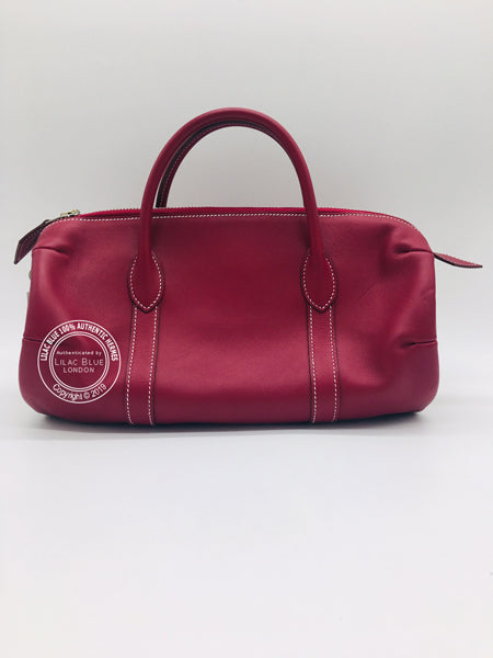 Hermès Micro Polochon Red Swift - Preloved