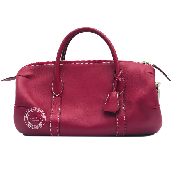 Hermès Micro Polochon Red Swift - Preloved