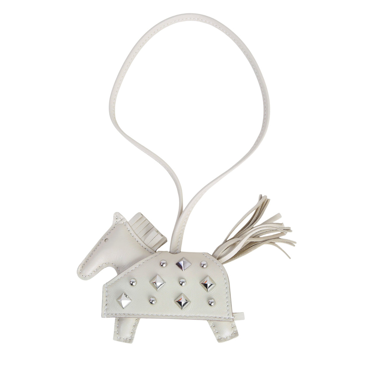 Hermès Rodeo Robeo Rock Charm. Craie