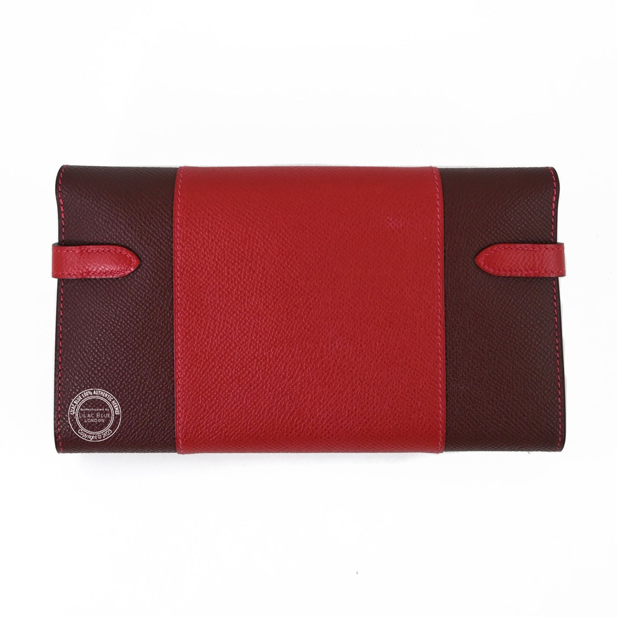 Hermès Kelly Wallet Flag Rouge Casaque/Rouge H Epsom PHW