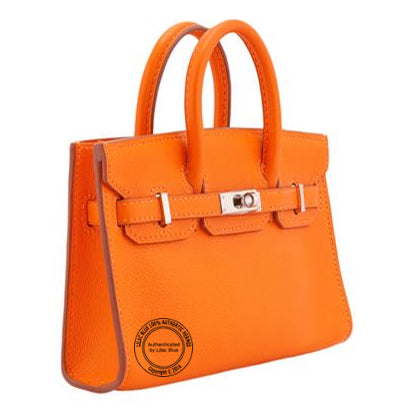 Tiny Birkin Feu Swift Palladium