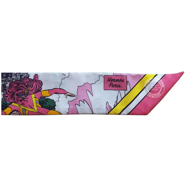 Hermès Twilly Wow. Rose, Vert, Jaune