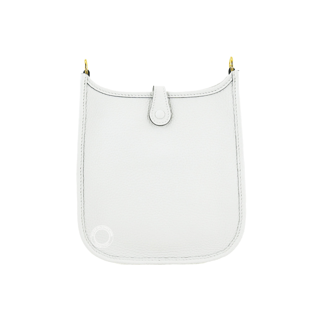 Hermès Evelyne 16cm New White Clemence GHW