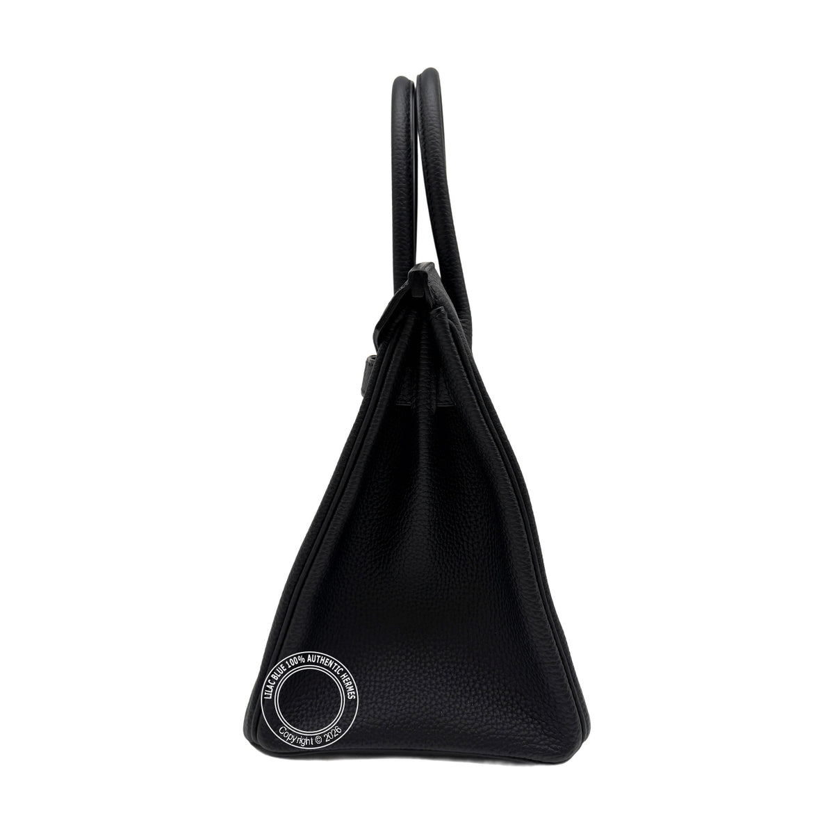 Hermès Birkin 30 Black Togo Rose Gold Hardware — view 7