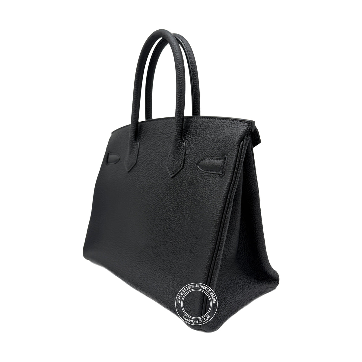 Hermès Birkin 30 Black Togo Rose Gold Hardware — view 8