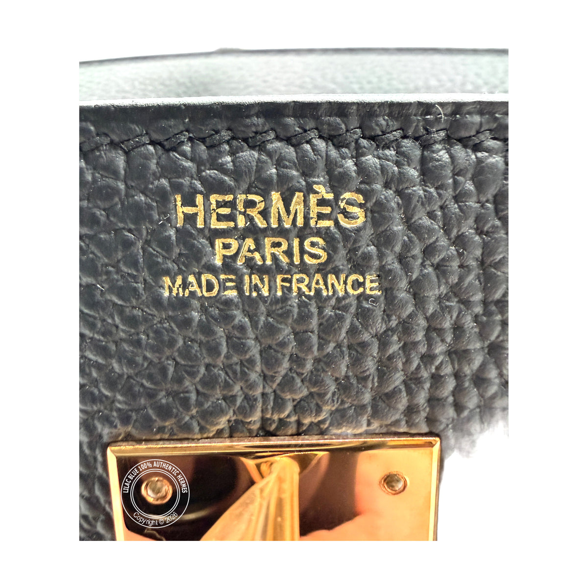 Hermès Birkin 30 Black Togo Rose Gold Hardware — view 10