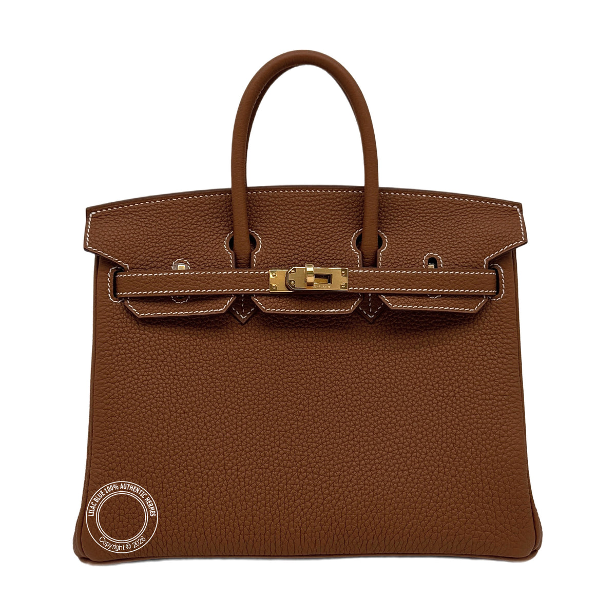 Hermès Birkin 25 Gold Togo Gold Hardware
