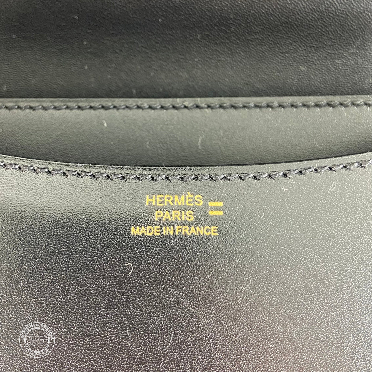 Hermes Constance 18cm Black Tadelakt Lizard & GHW