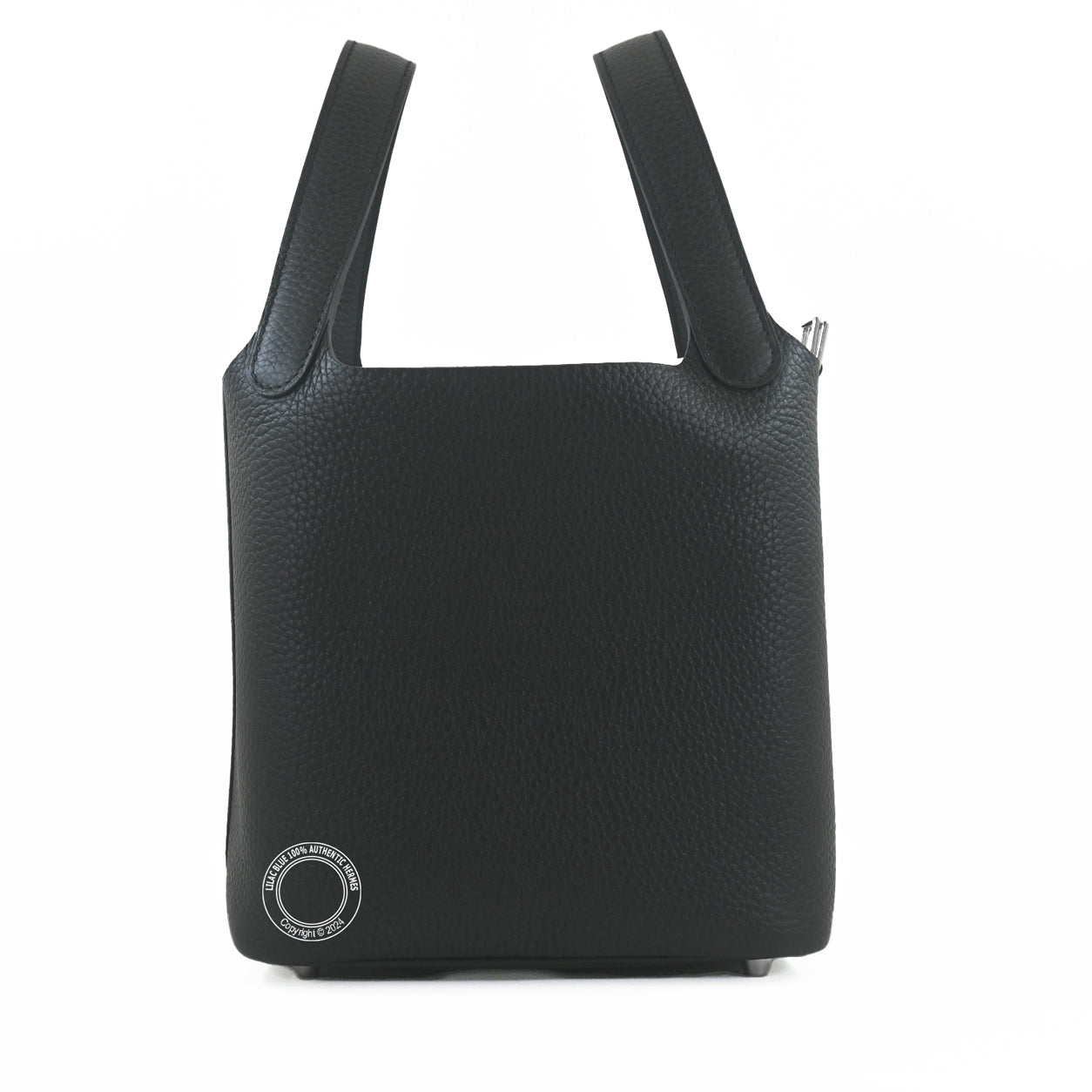 Hermès Picotin 18cm Black Clemence PHW