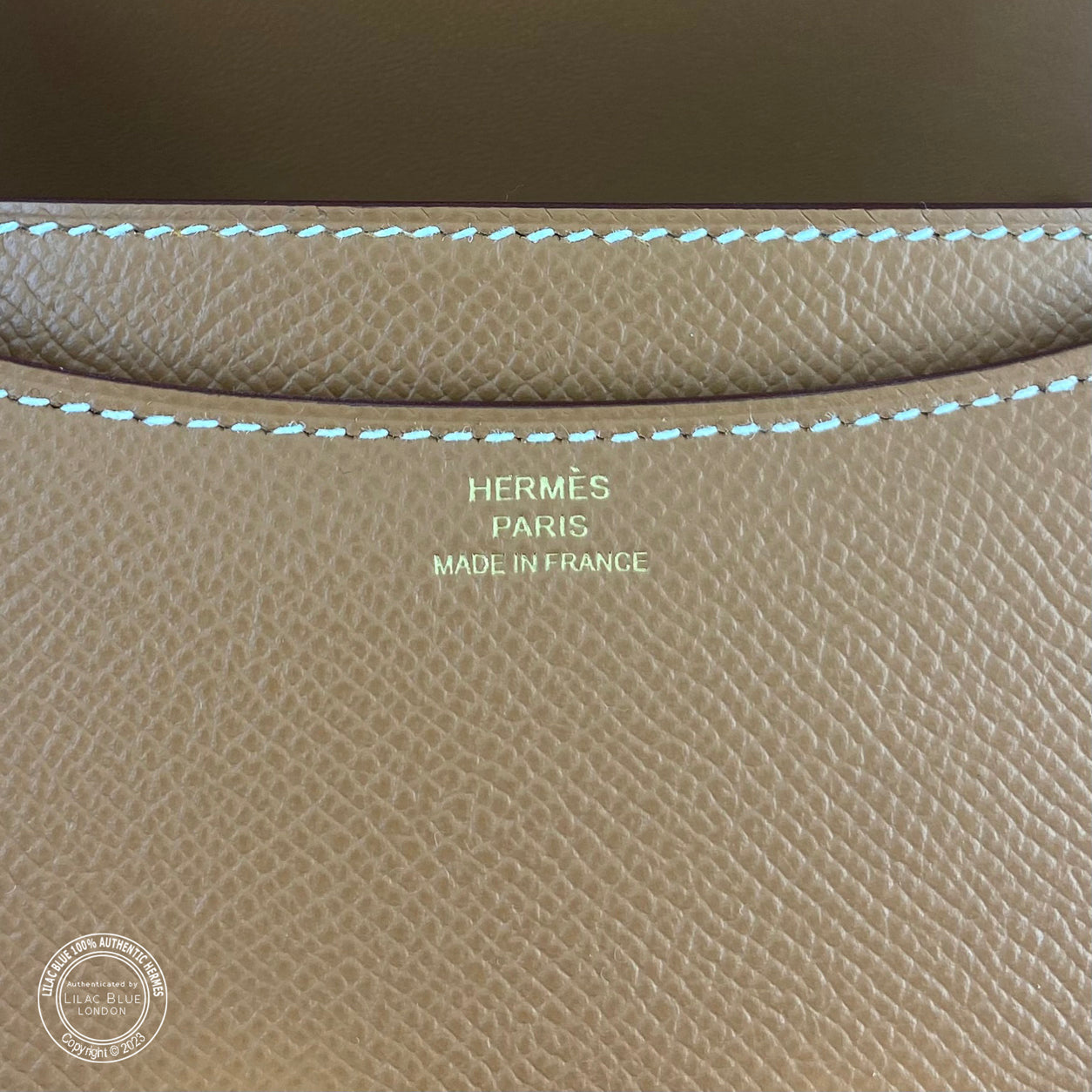 Hermès Constance 18cm Gold Epsom GHW