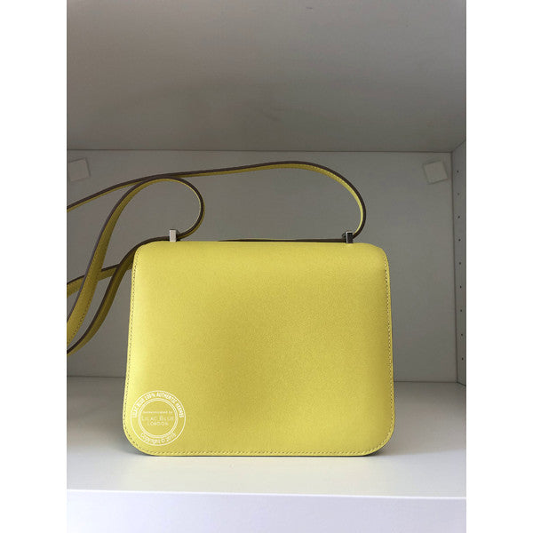 Hermès Constance 18cm Lime Swift PHW