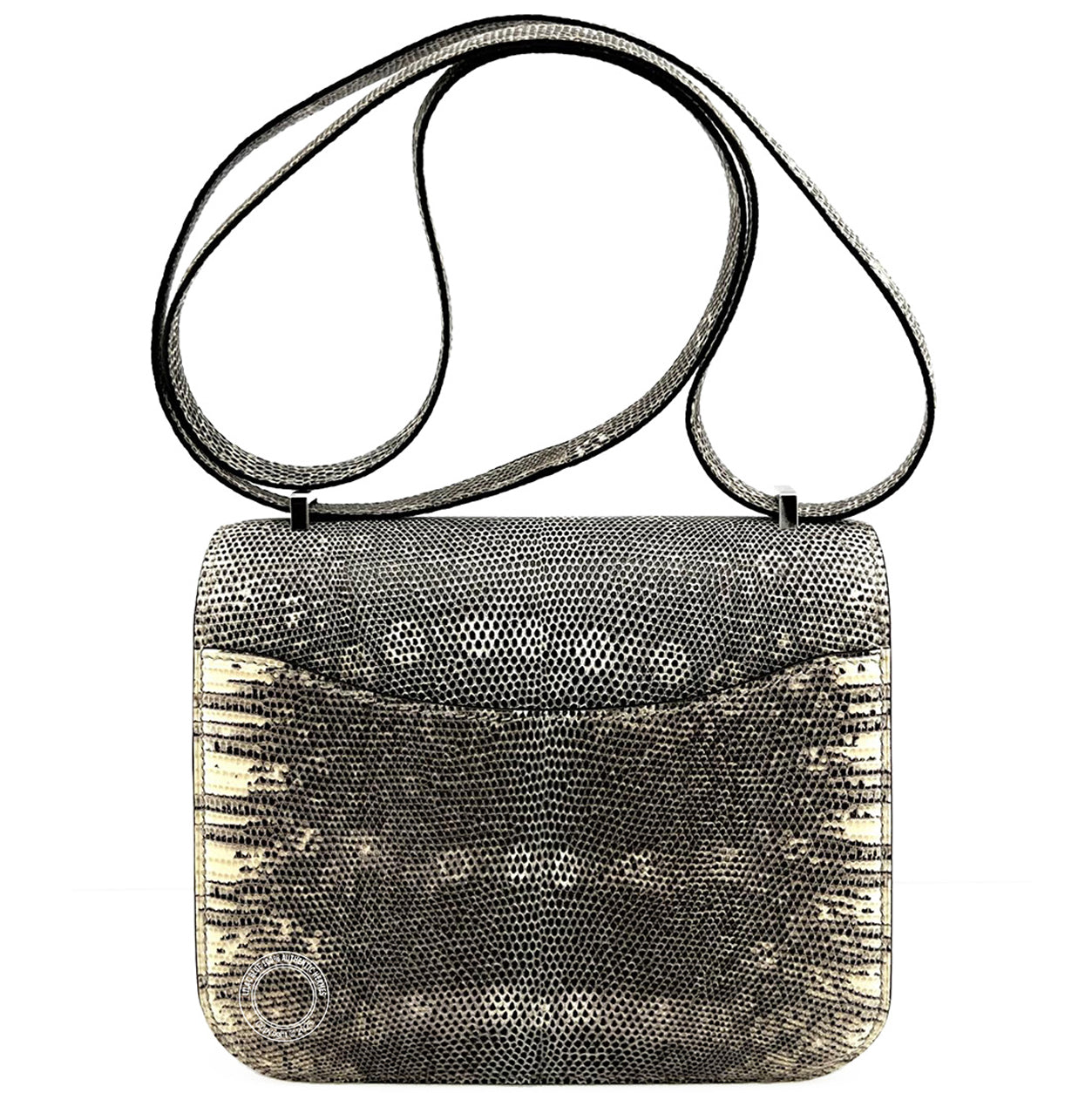 Hermès Constance 18cm Ombre Lizard PHW