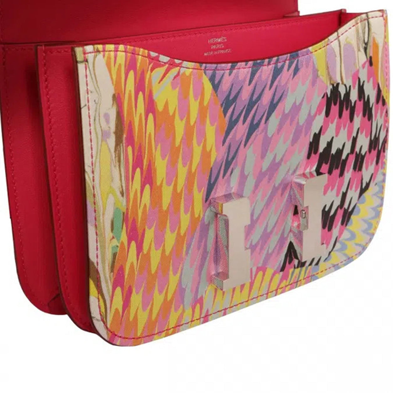 Hermès Constance 18cm Marble Silk PHW