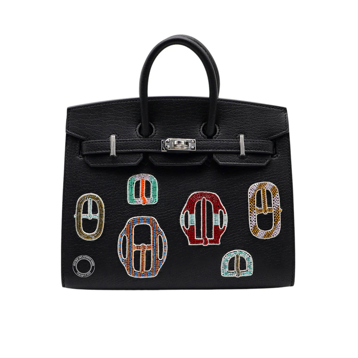 Hermès Birkin 20cm Black Bouclerie Moderne PHW