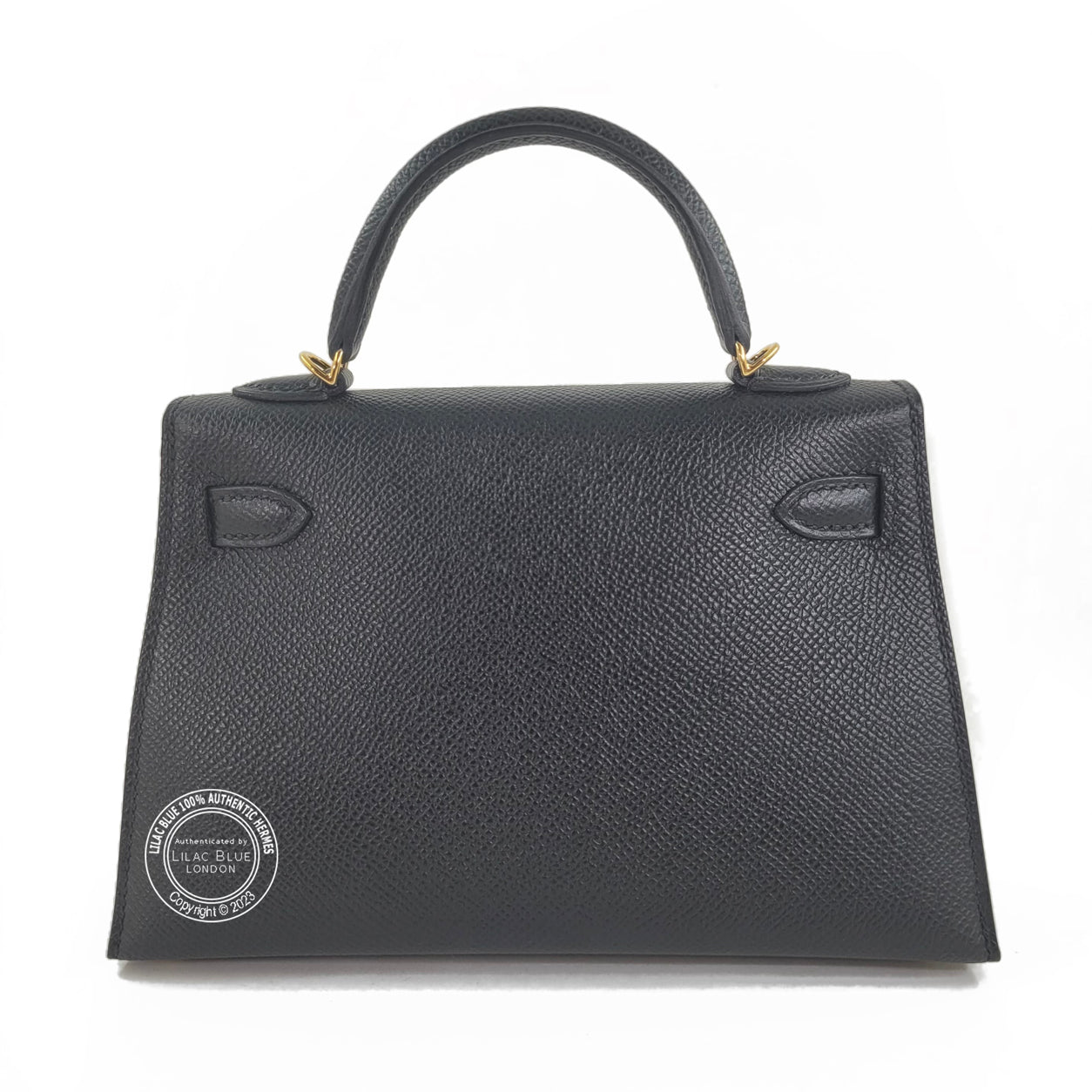Hermès Kelly 20cm Black Epsom GHW