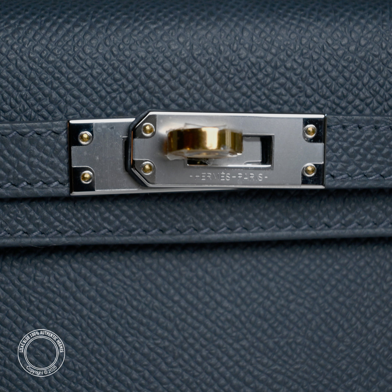 Hermès Kelly 20cm Ardoise Epsom EHW