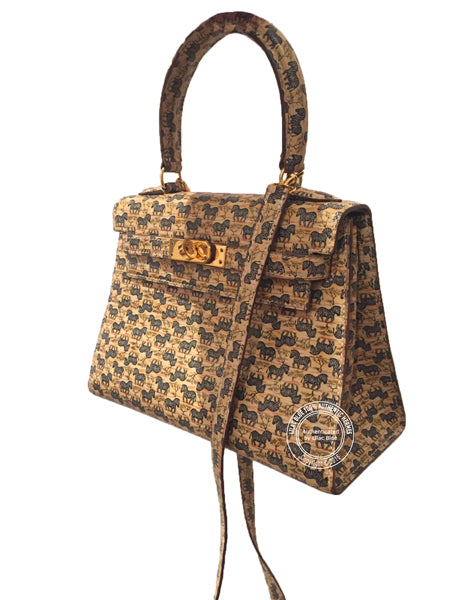 Hermès Kelly 20cm Zebra Box GHW - Vintage