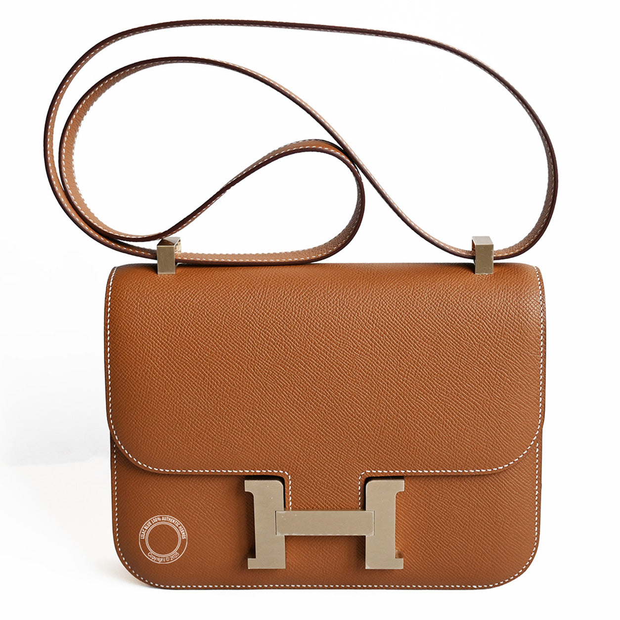 Hermès Constance 24cm Gold Epsom BGHW