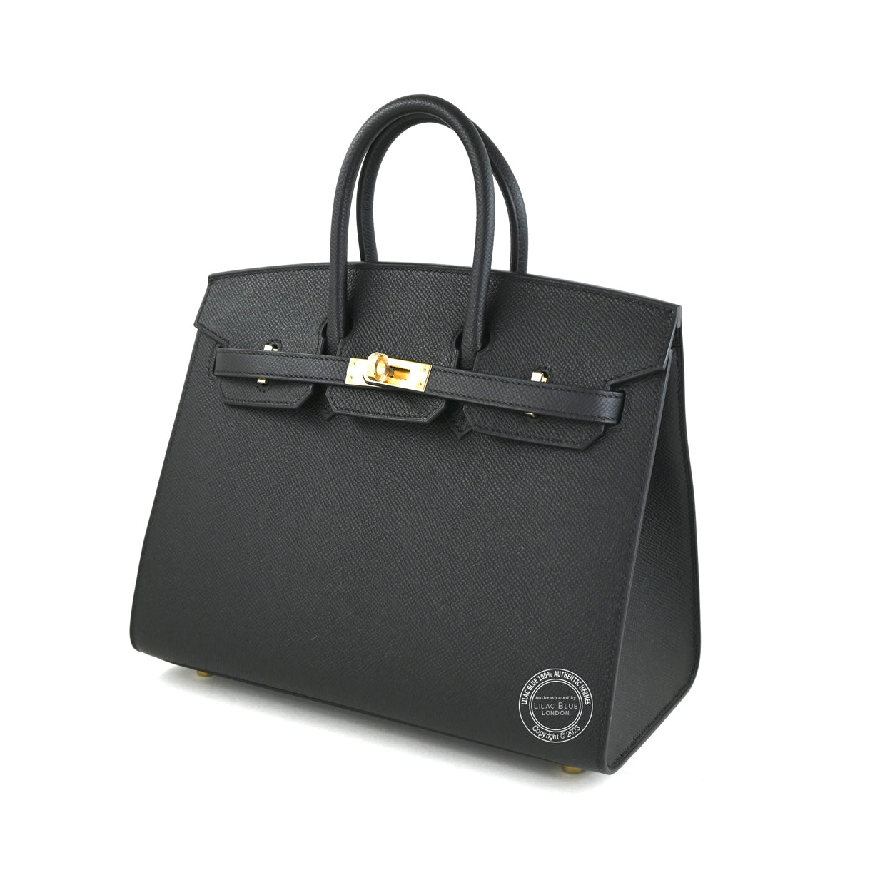 Hermès Birkin 25cm Black Epsom Sellier GHW