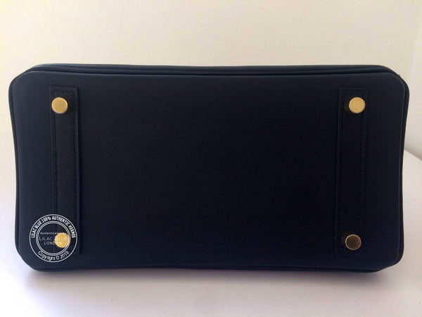 Hermes Birkin 25cm Black Birkin Swift GHW