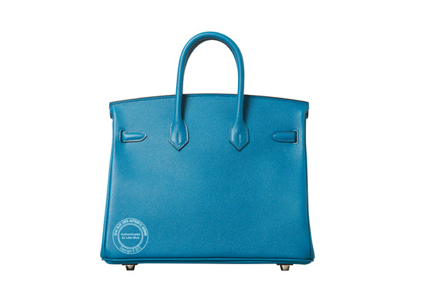 Hermès Birkin 25cm Bleu Izmir Epsom PHW