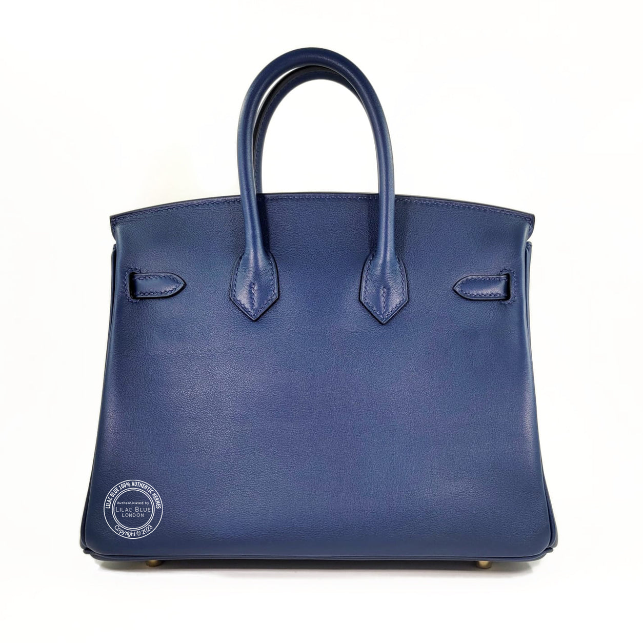 Hermès Birkin 25cm Bleu Navy Swift GHW