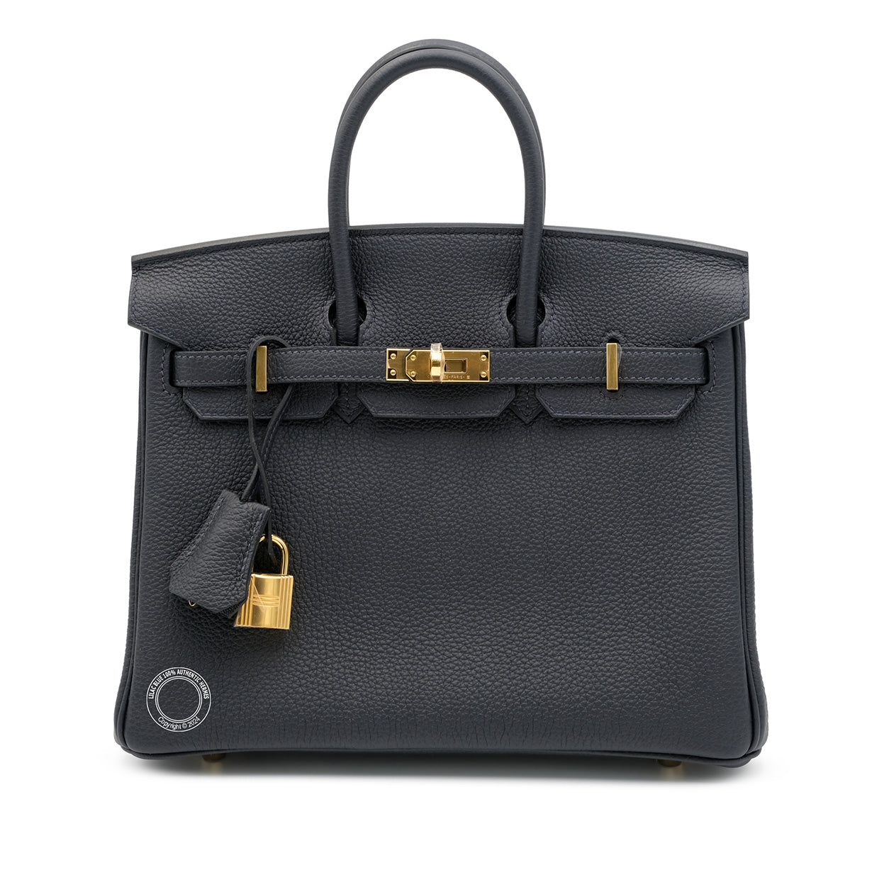 Hermès Birkin 25cm Caban Togo GHW