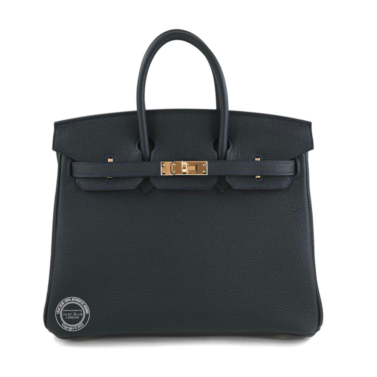 Hermès Birkin 25cm Caban/Vert Veronese HSS Togo PBHW